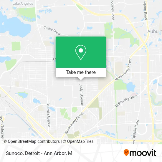 Sunoco map
