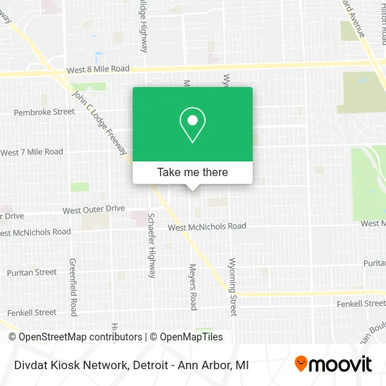 Divdat Kiosk Network map