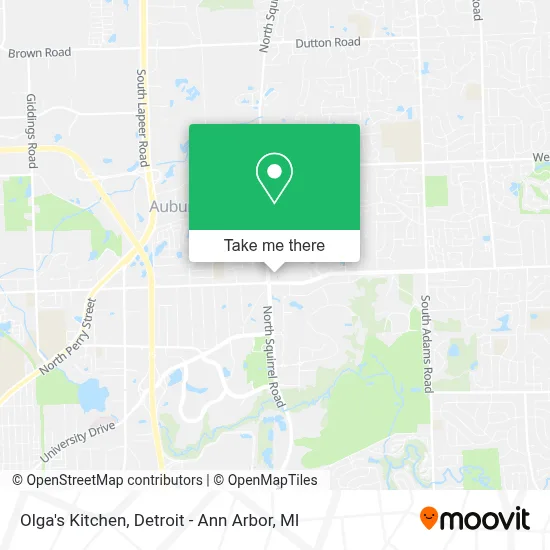Olga's Kitchen map