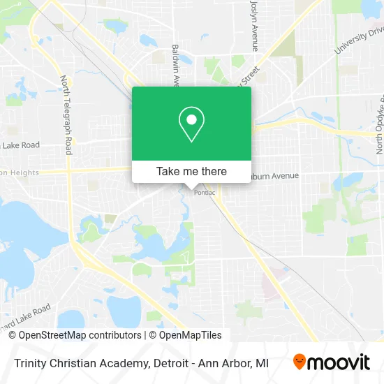 Trinity Christian Academy map