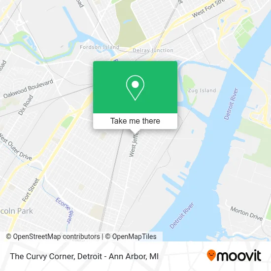 The Curvy Corner map