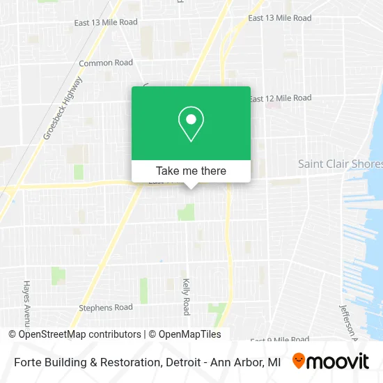 Forte Building & Restoration map