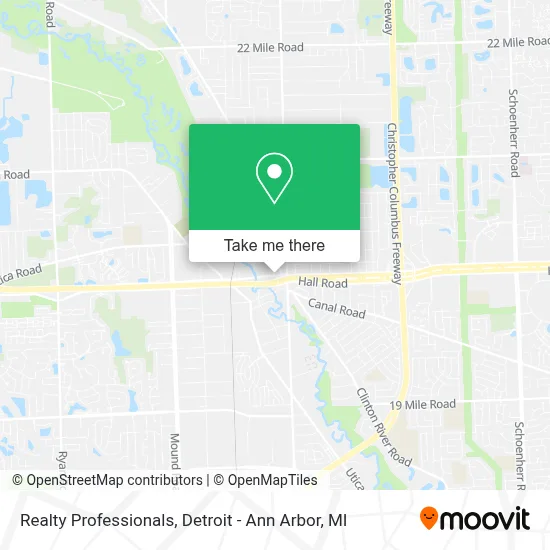 Realty Professionals map