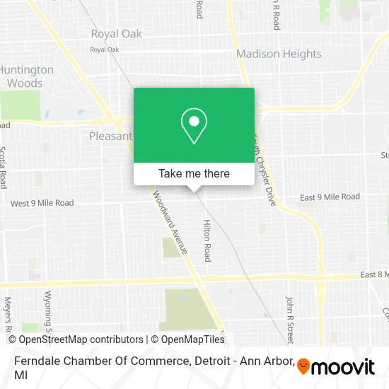 Ferndale Chamber Of Commerce map