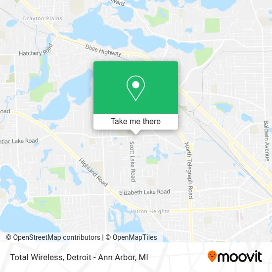 Total Wireless map