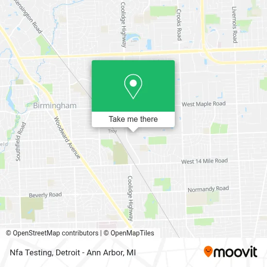 Nfa Testing map
