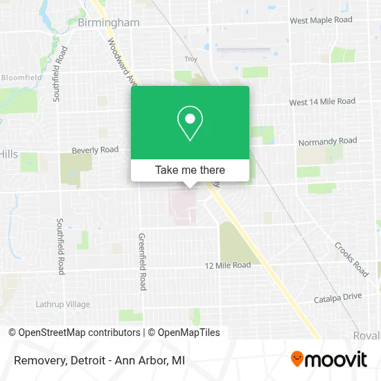 Removery map