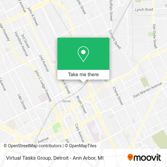 Virtual Tasks Group map