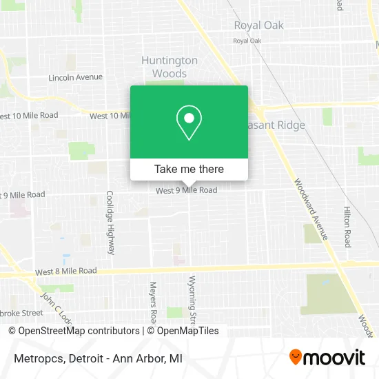 Metropcs map