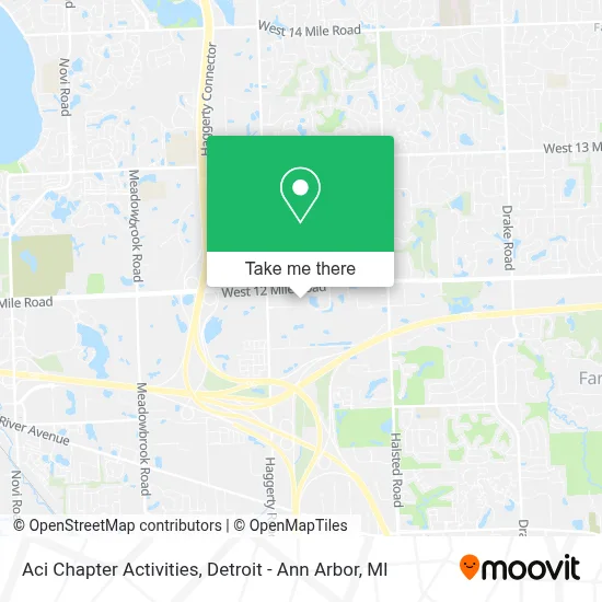 Aci Chapter Activities map