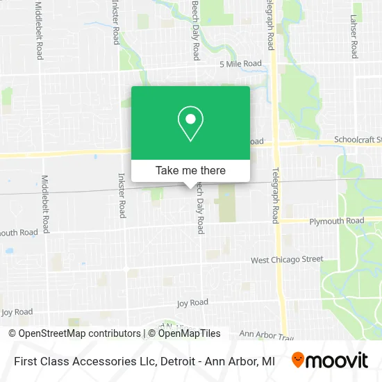 First Class Accessories Llc map