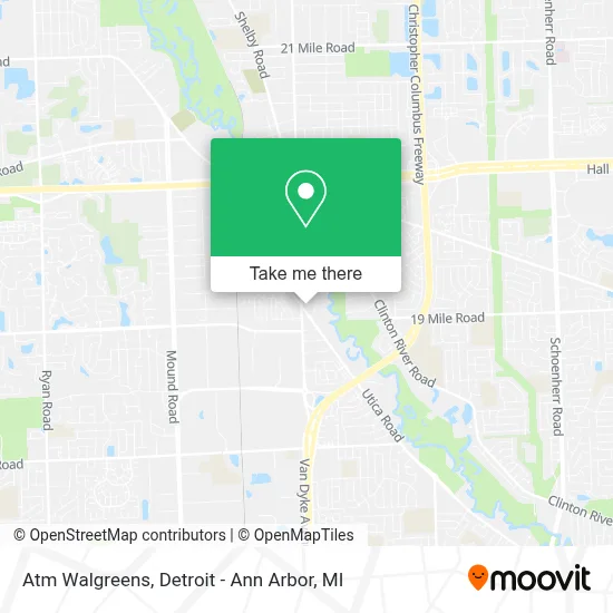 Atm Walgreens map