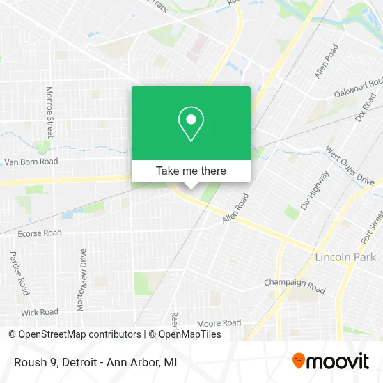 Roush 9 map