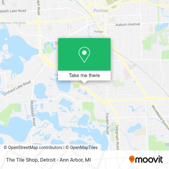 The Tile Shop map