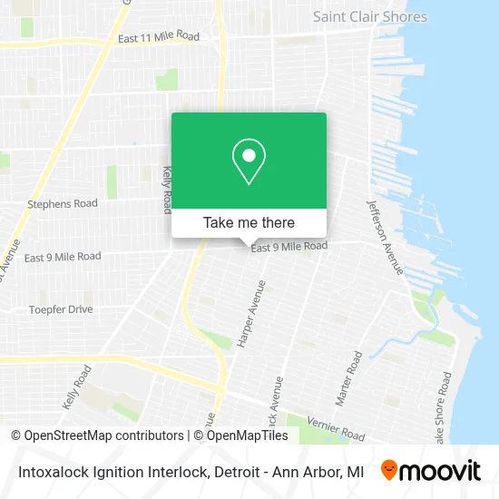 Intoxalock Ignition Interlock map