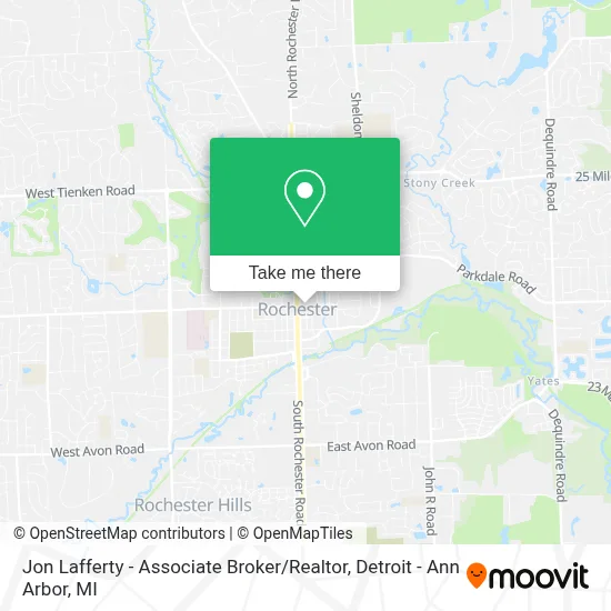 Jon Lafferty - Associate Broker / Realtor map