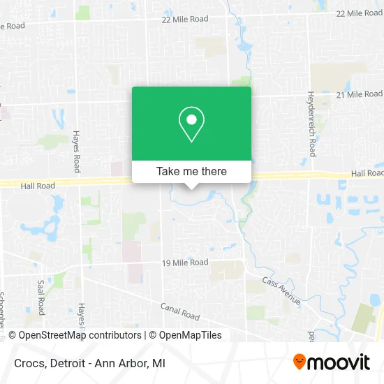 Crocs map