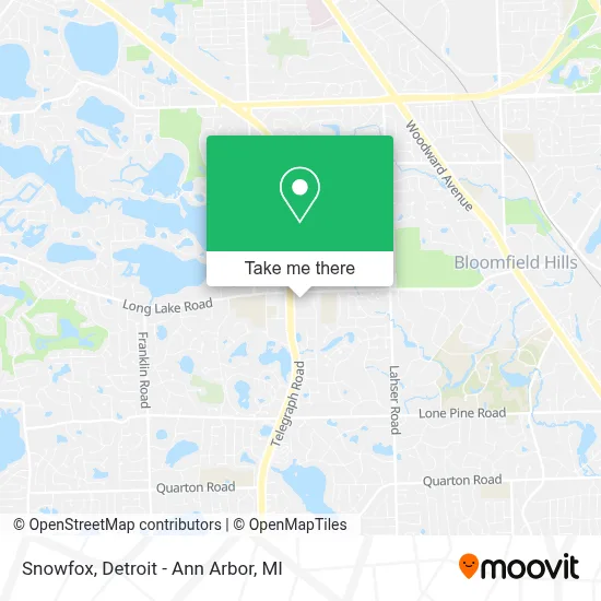 Snowfox map