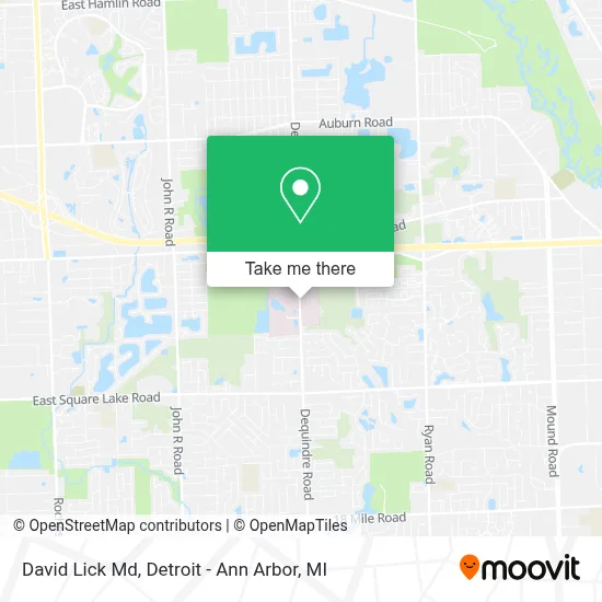 David Lick Md map
