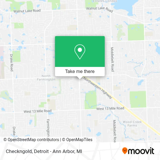 Checkngold map