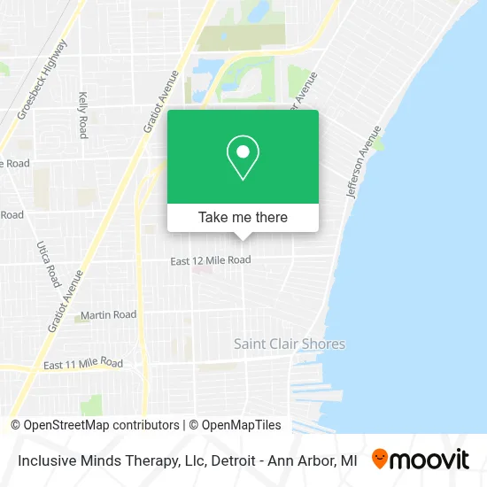 Inclusive Minds Therapy, Llc map