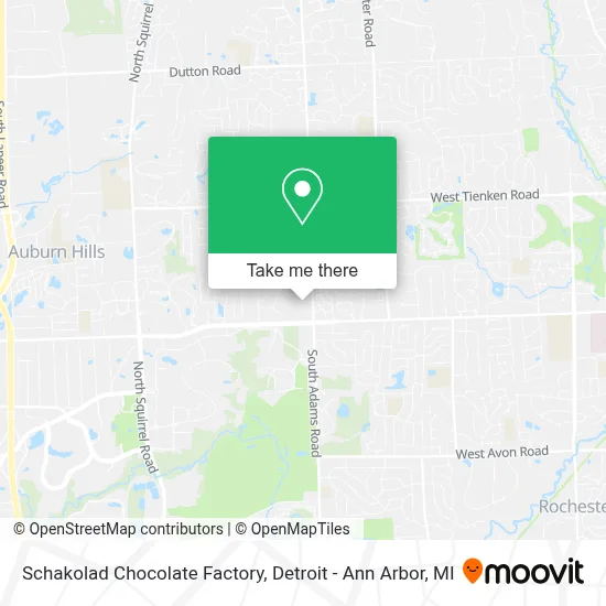 Schakolad Chocolate Factory map