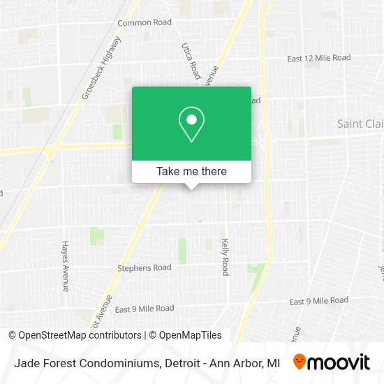 Jade Forest Condominiums map
