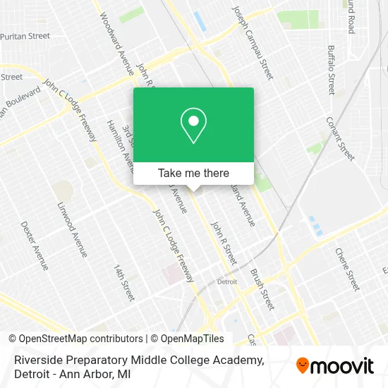 Riverside Preparatory Middle College Academy map
