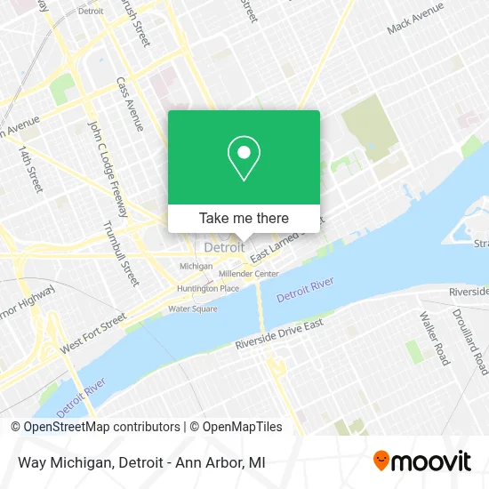 Way Michigan map
