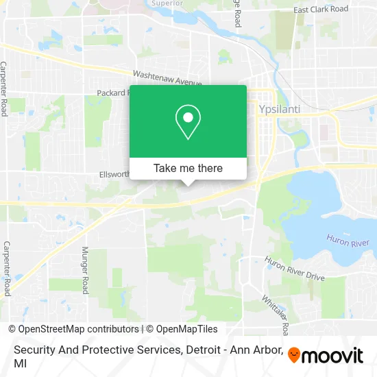 Security And Protective Services map