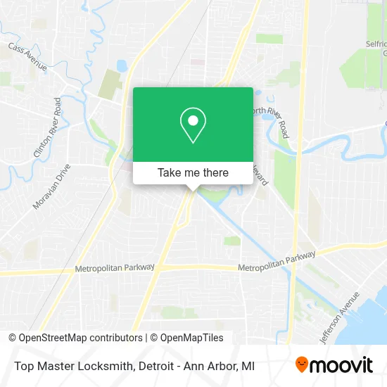 Top Master Locksmith map
