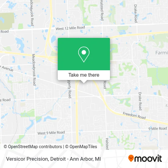 Versicor Precision map