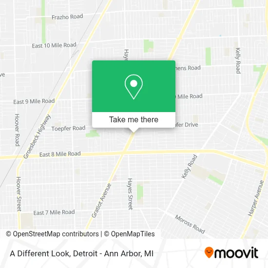 A Different Look map