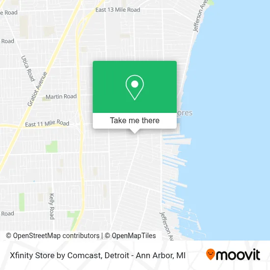 Xfinity Store by Comcast map