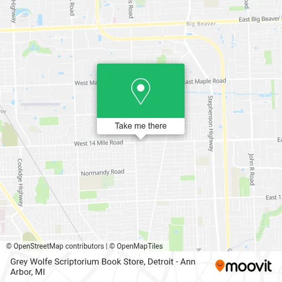 Grey Wolfe Scriptorium Book Store map