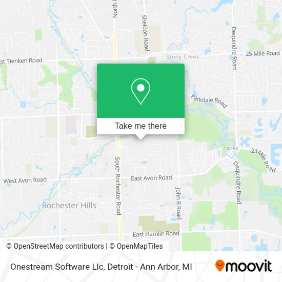 Onestream Software Llc map
