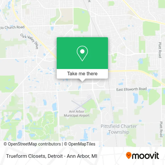 Trueform Closets map