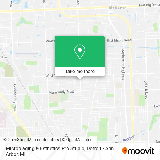 Microblading & Esthetics Pro Studio map
