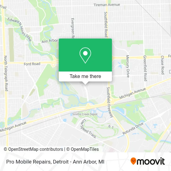 Pro Mobile Repairs map