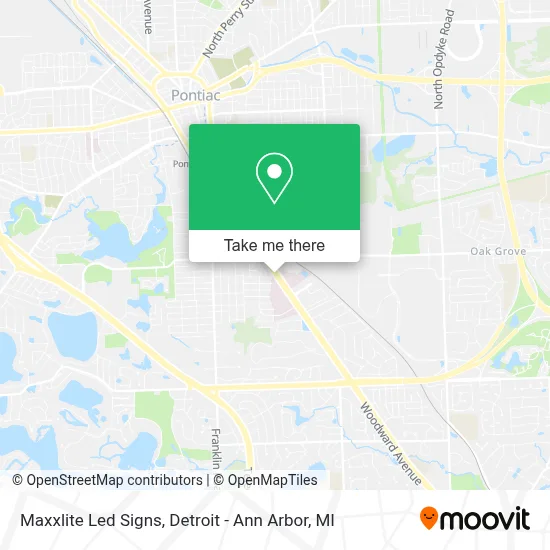 Maxxlite Led Signs map