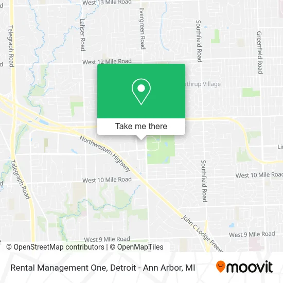 Rental Management One map
