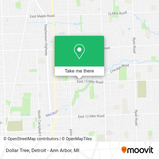 Dollar Tree map
