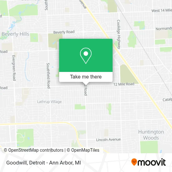Goodwill map