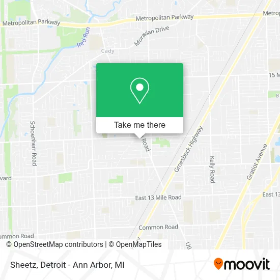 Sheetz map