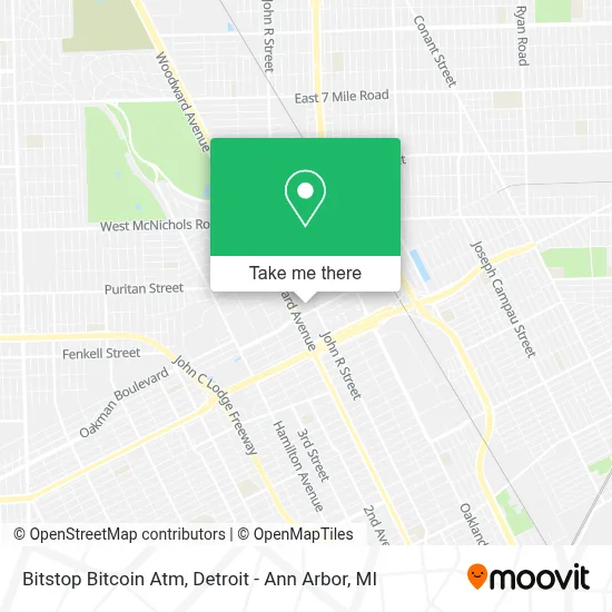 Bitstop Bitcoin Atm map