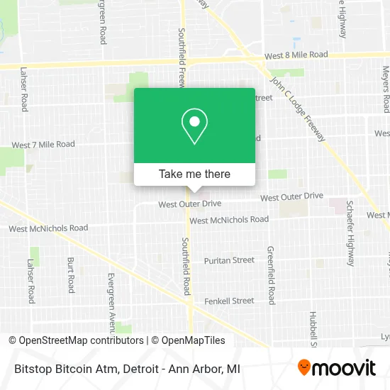 Bitstop Bitcoin Atm map