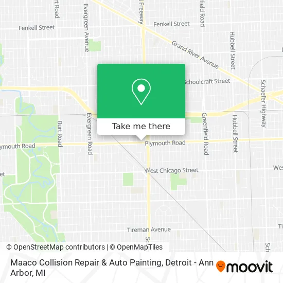 Maaco Collision Repair & Auto Painting map