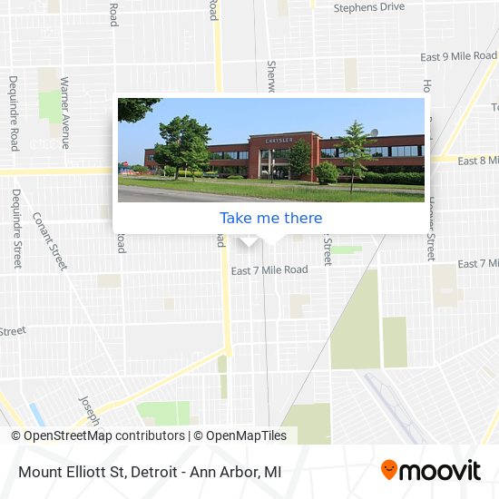 Mapa de Mount Elliott St