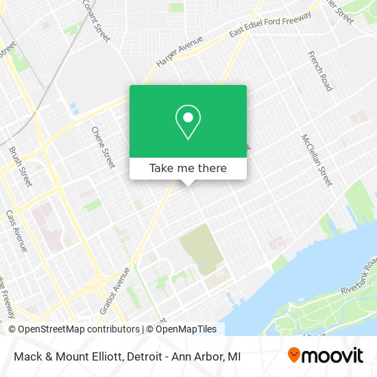 Mapa de Mack & Mount Elliott