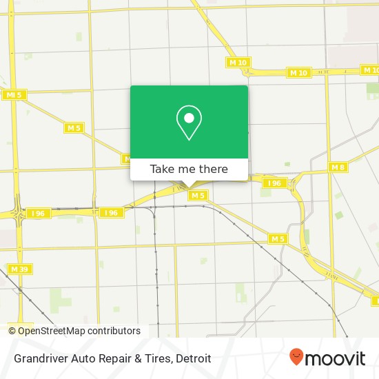 Grandriver Auto Repair & Tires map